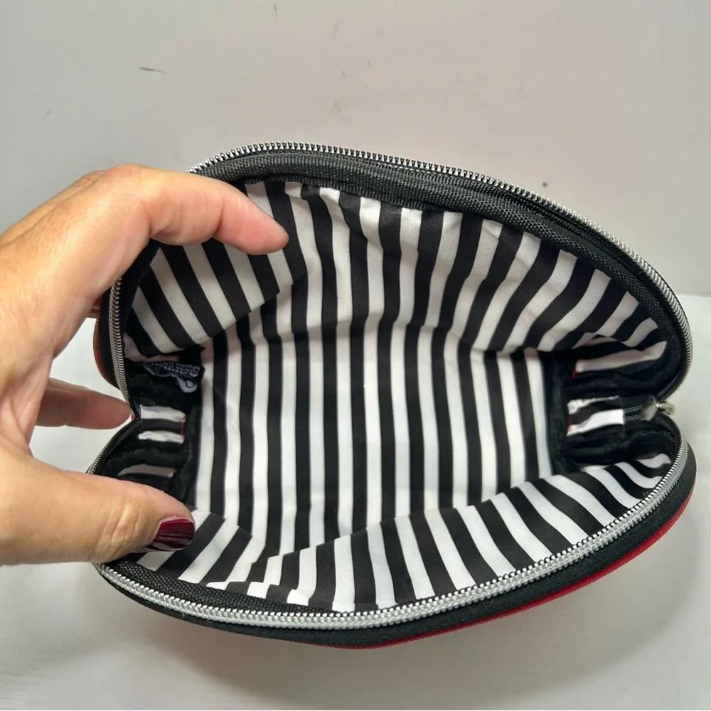Marc Tetro Westie Terrier Red Cosmetic Bag
